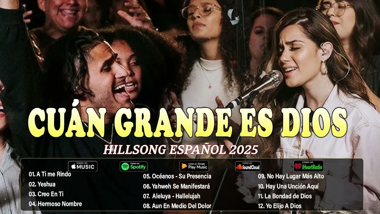 HERMOSO NOMBRE - YESHUA - A TI ME RINDO 🌟 Hillsong Español Sus Mejores Canciones🙏Grandes Éxitos