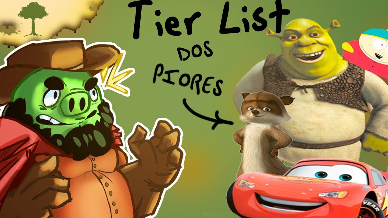 OS PIORES PERSONAGENS DAS ANIMAÇÕES!!!