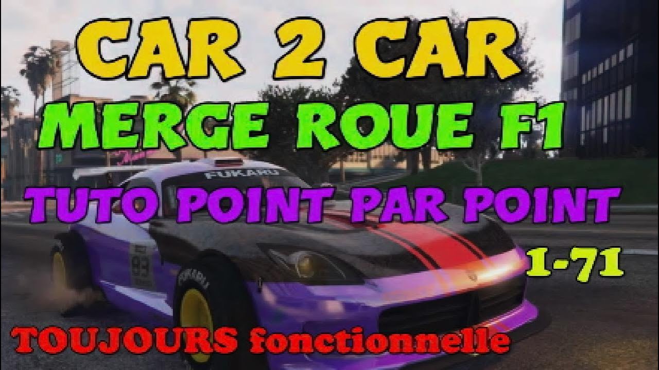 GLITCH MERGE Roue F1 TJR Fonctionnelle Gta5 online
