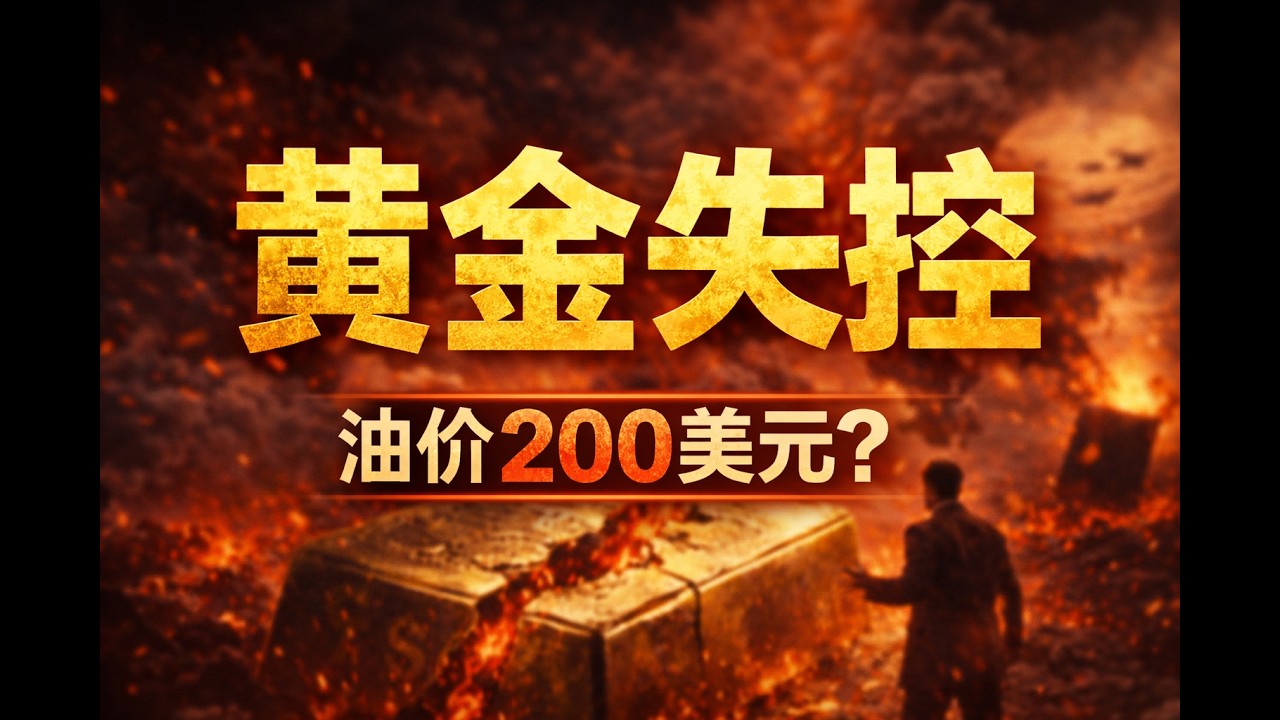 油價衝向200美元？黃金突然「失控」，真正的危機才剛剛開始#金融 #金融危机 #投资 #经济 #美股 #美股分析 #黄金 #油价 #etf #贵金属