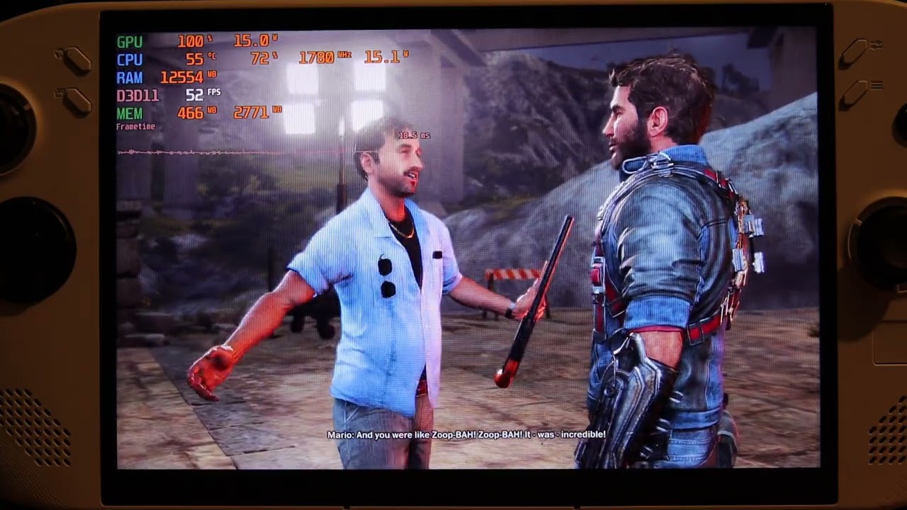 Just Cause 3 Legion Go S (z2go) 16gb win11 gameplay/benchmark
