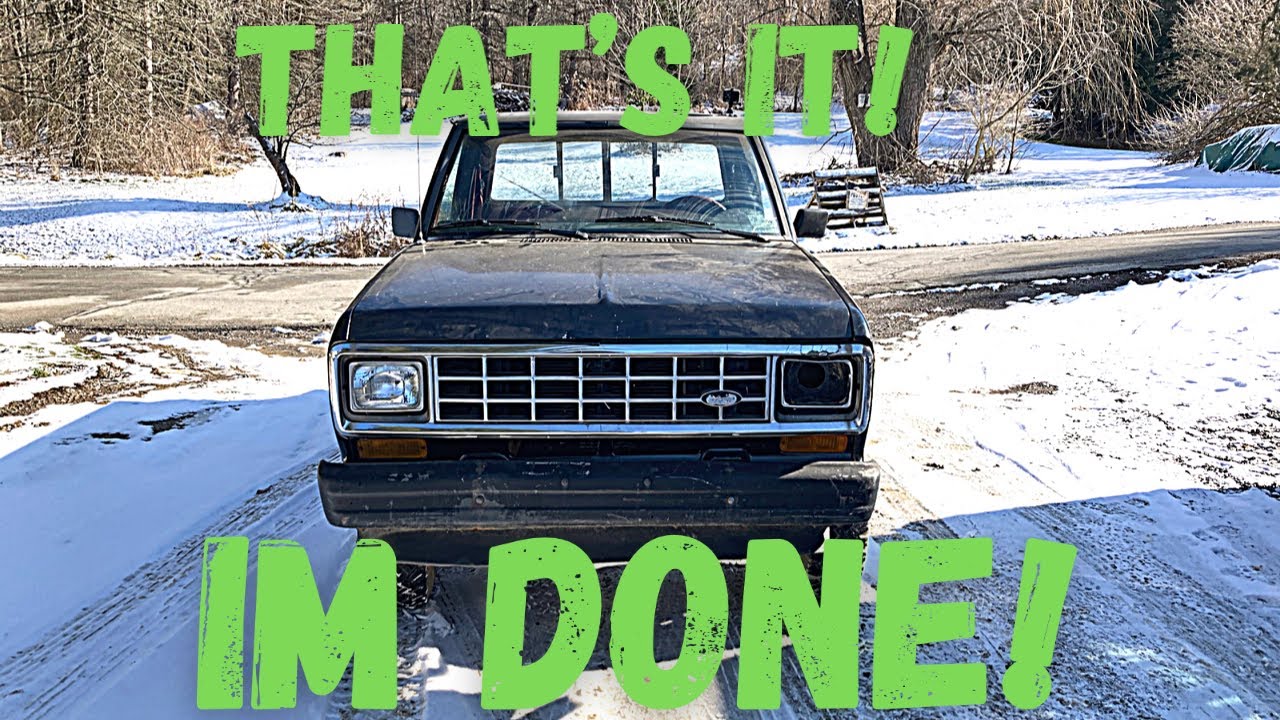 $500 FORD Ranger pushes me over the Edge!! (it drives... sorta) 1988 Ranger Pt.2