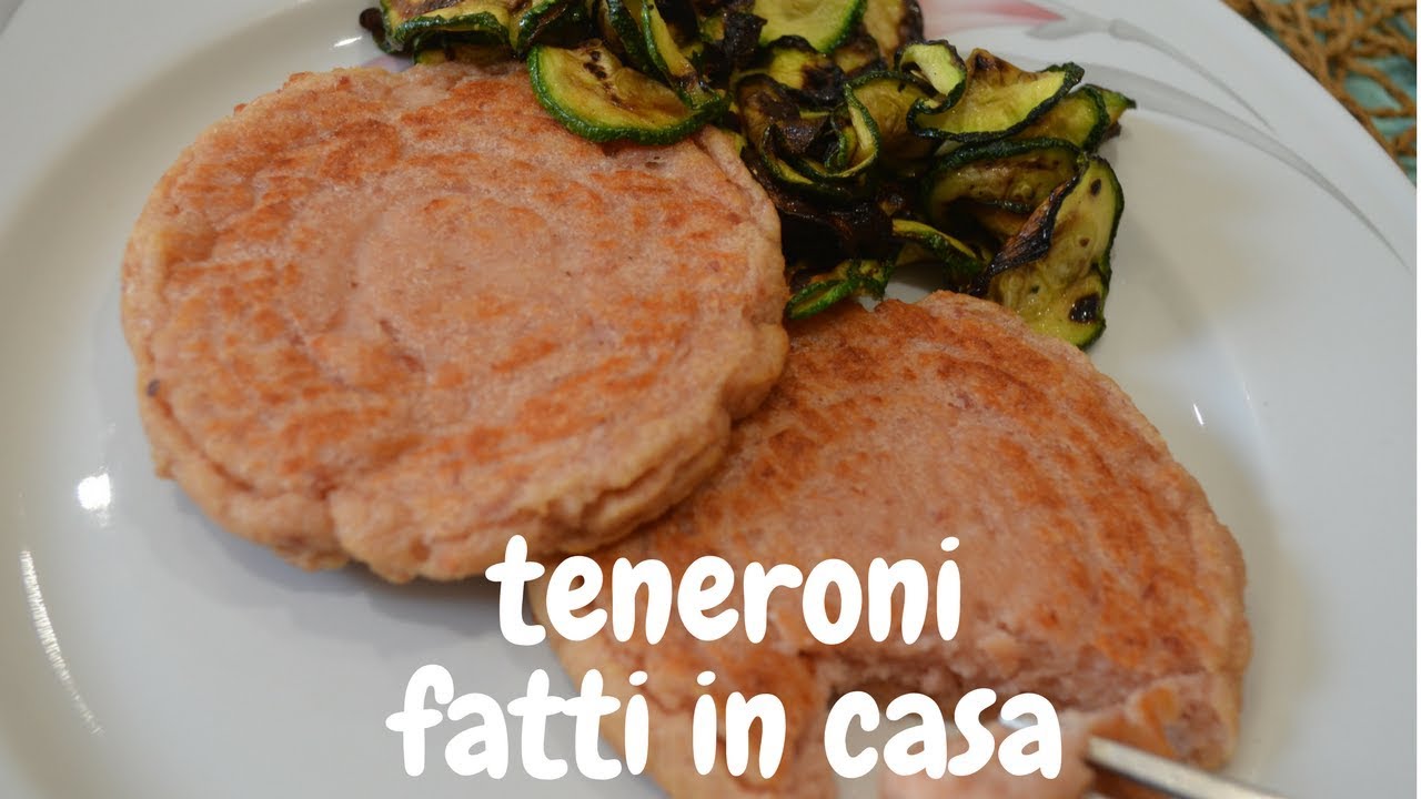 TENERONI FATTI IN CASA BIMBY - HAMBURGER DI PROSCIUTTO