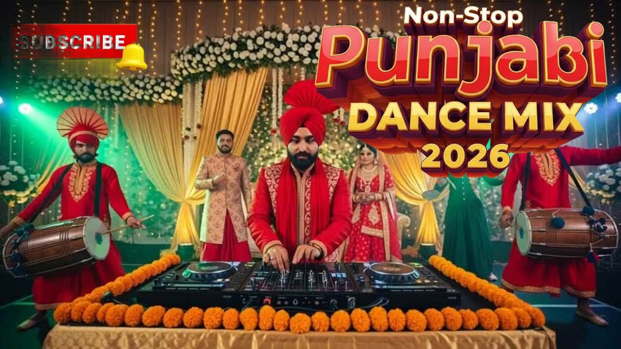 Punjabi Dance Mix for Crazy Party Nights 💣 Bhangra EDM DJ