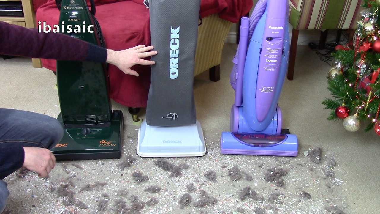 ibaisaic's Video Advent Calendar Day 22 Electrolux Vs Oreck  Vs Panasonic Vacuum Cleaners