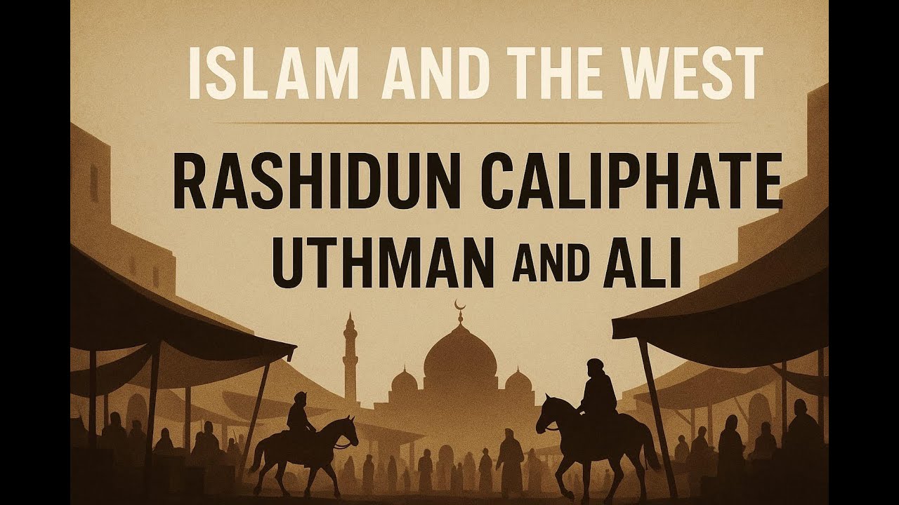 The Rashidun Caliphate (Uthman & Ali) - History of Islam & the West Class 4