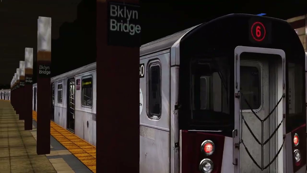 OpenBVE NEW R142A PROJECT (6) To Pelham Bay Park (2018 Announcements)