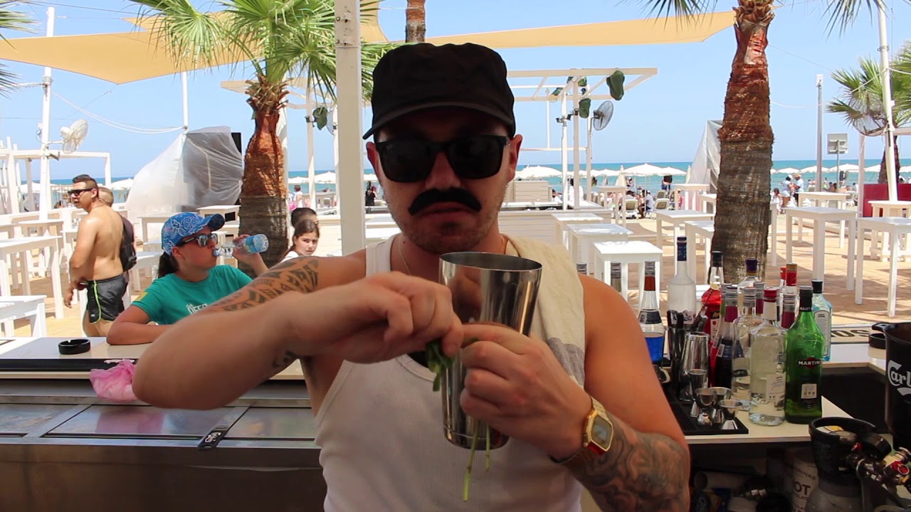 Souvlaki the best barman in Cyprus