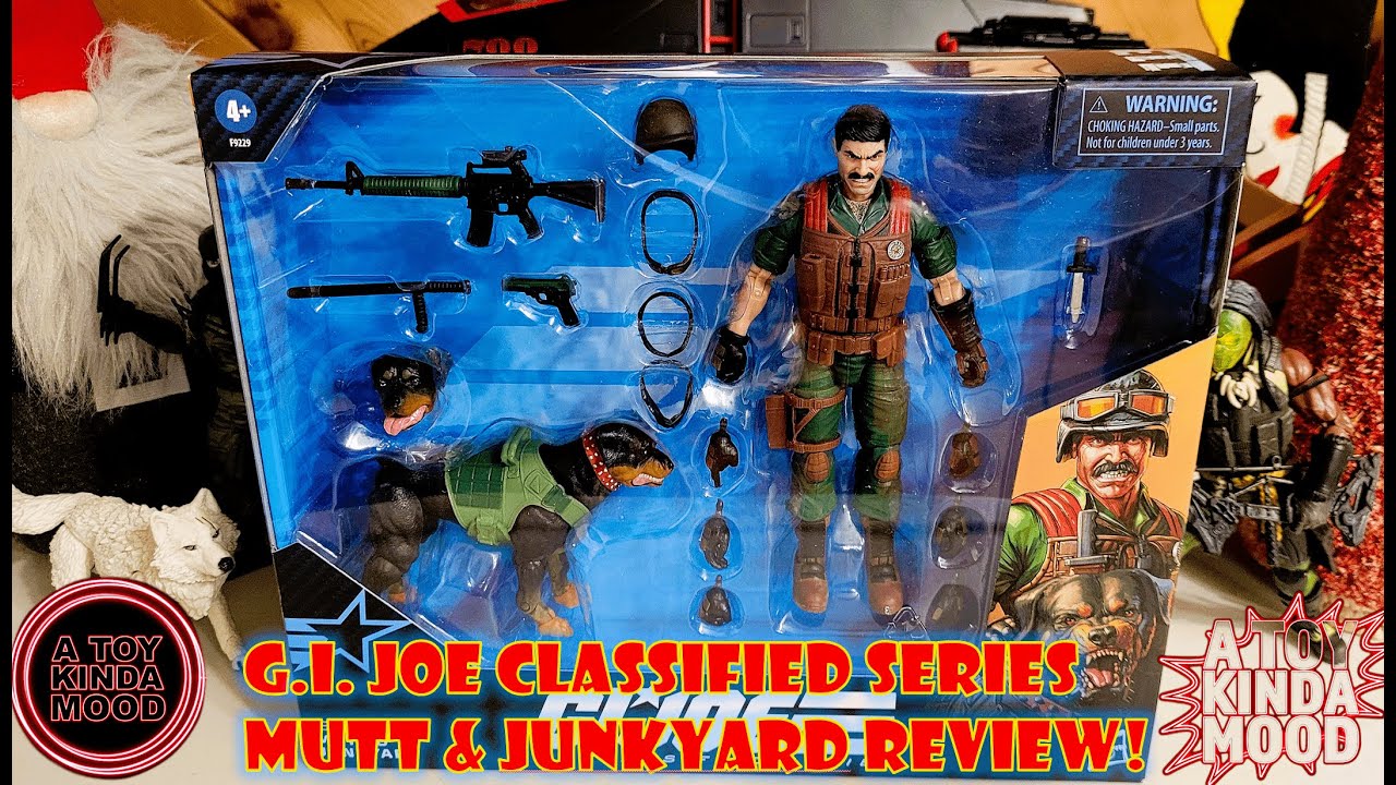 GI Joe Classified MUTT & JUNKYARD Review!