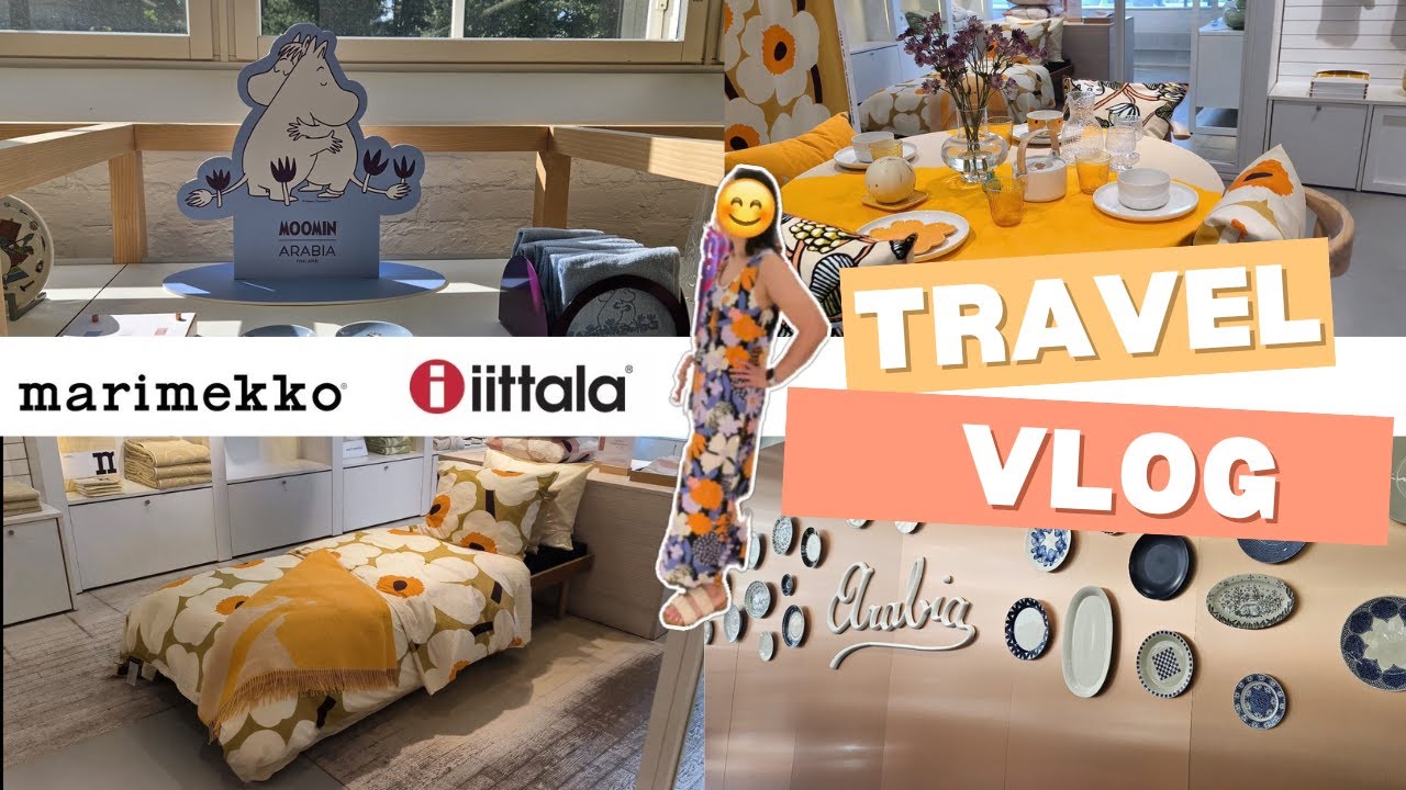 VLOG : Inside Helsinki&rsquo;s Best Design Stores: Iittala, Arabia & Marimekko