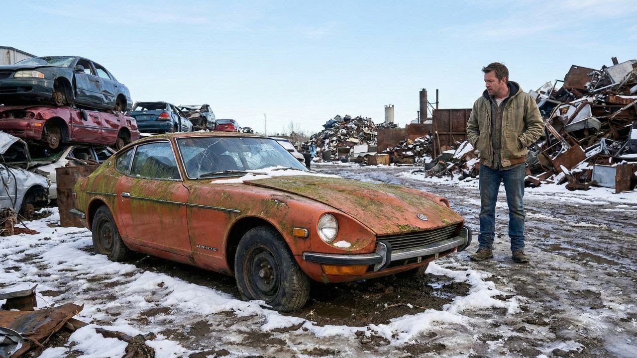 ASMR Car Restoration Full Rebuild of Datsun 240Z 1971 from Abandoned Condition to Looking New
