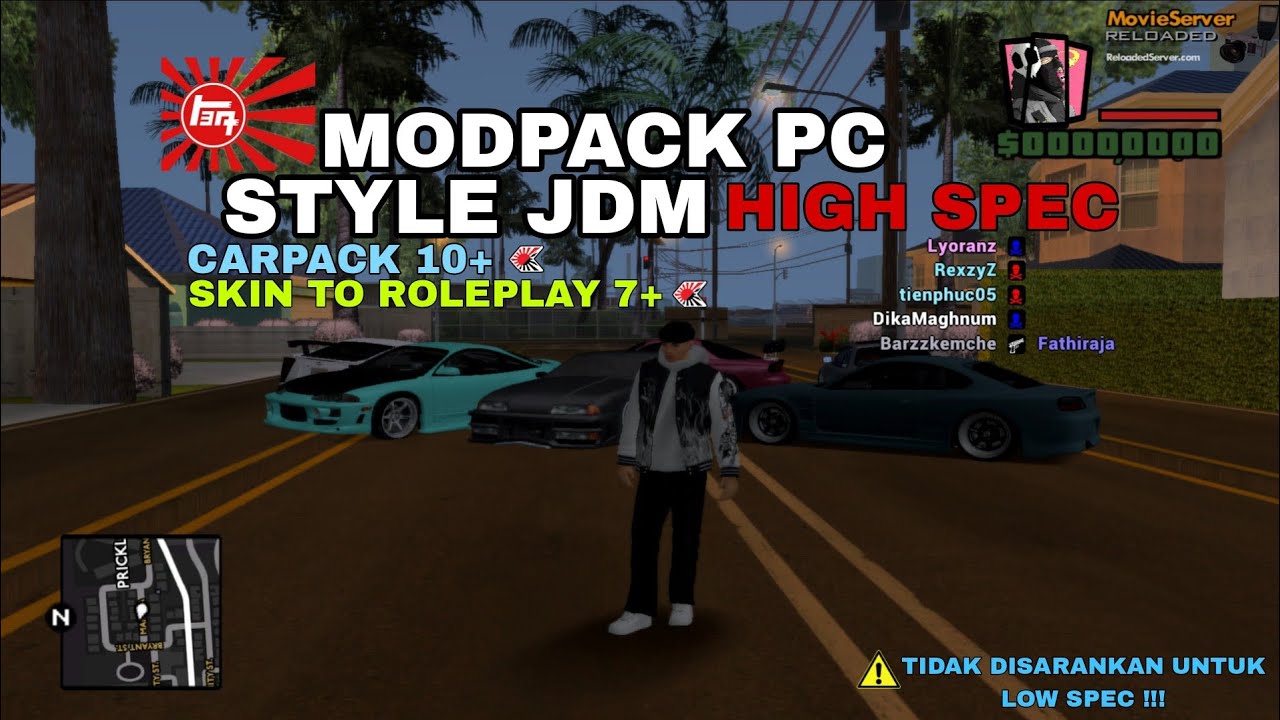 MODPACK STYLE JDM | GTA SAMP ANDROID