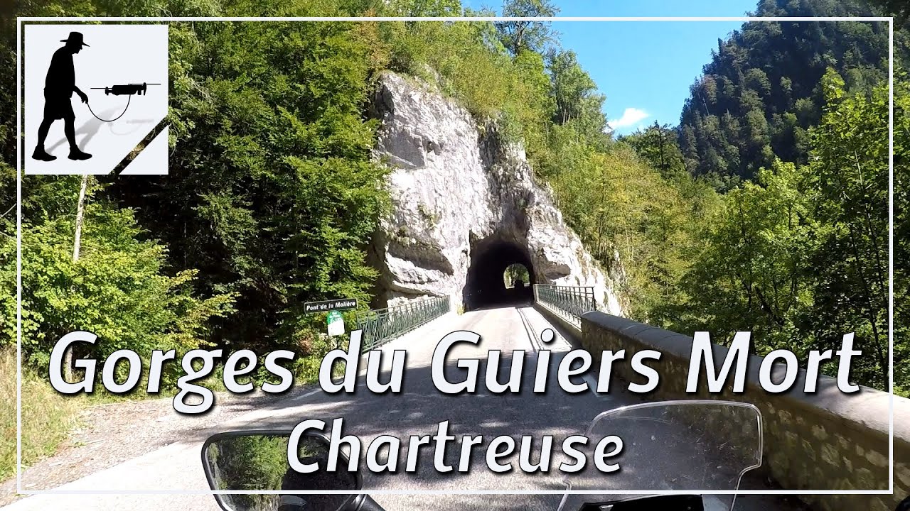 Gorges du Guiers Mort, Balcony Road D520B, Chartreuse, France - by motorcycle