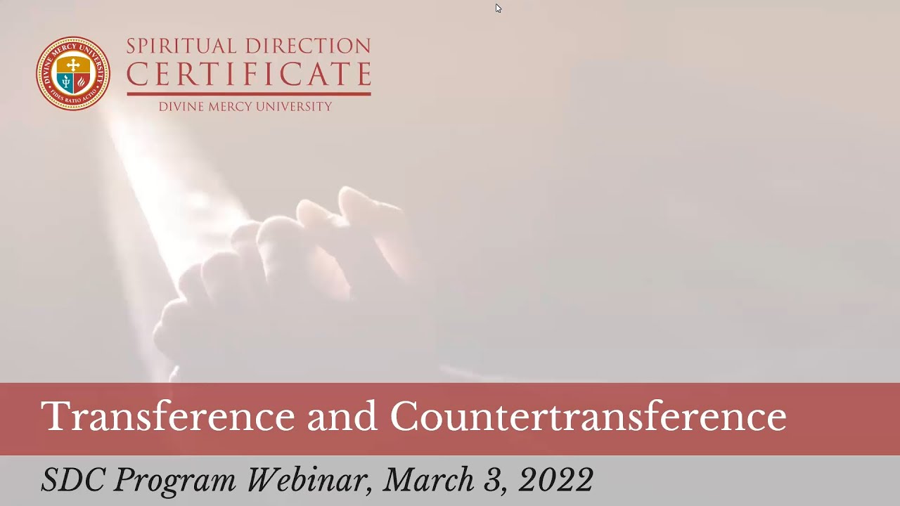 Transference and Countertransference: Its sacramental side