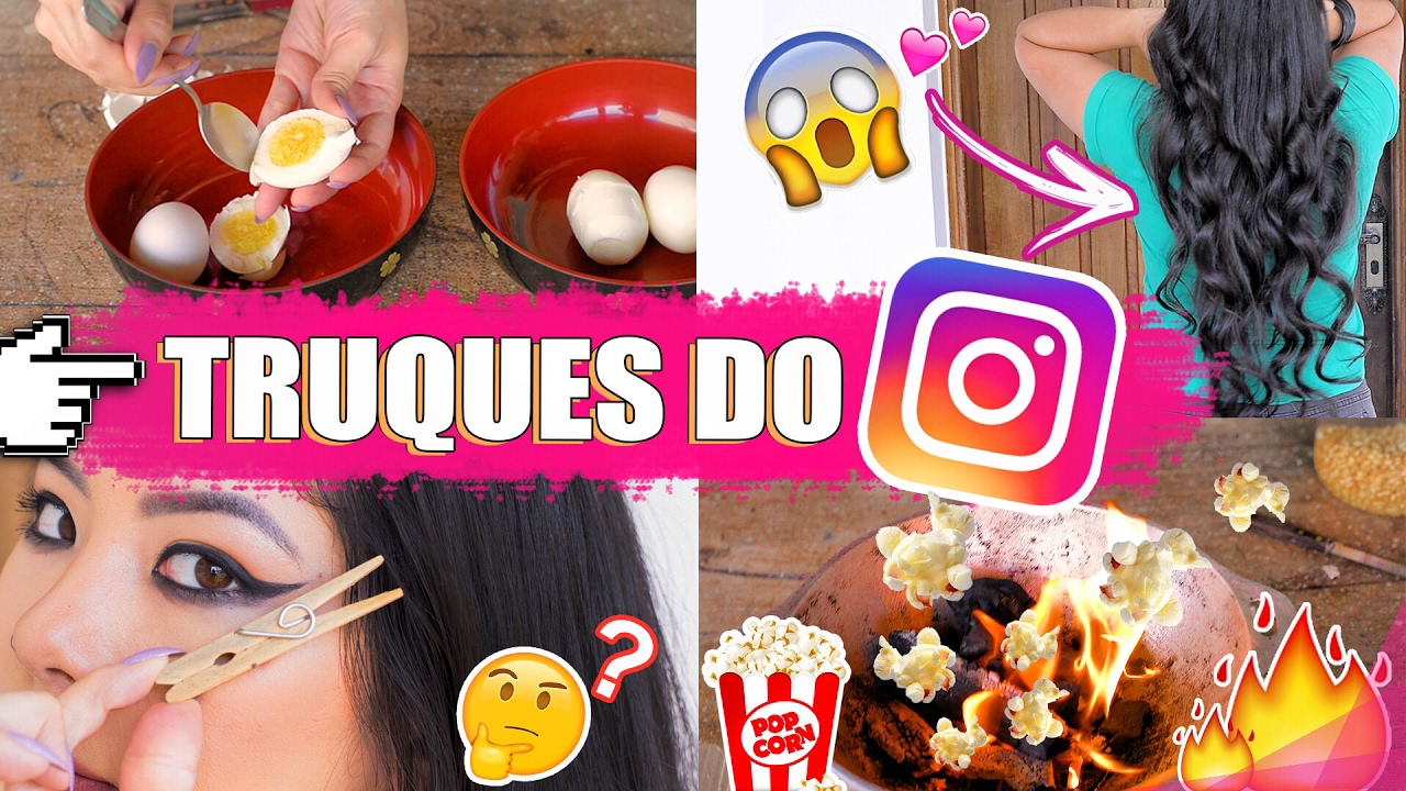 TESTANDO TRUQUES BIZARROS DO INSTAGRAM 3! | Blog das irm&atilde;s