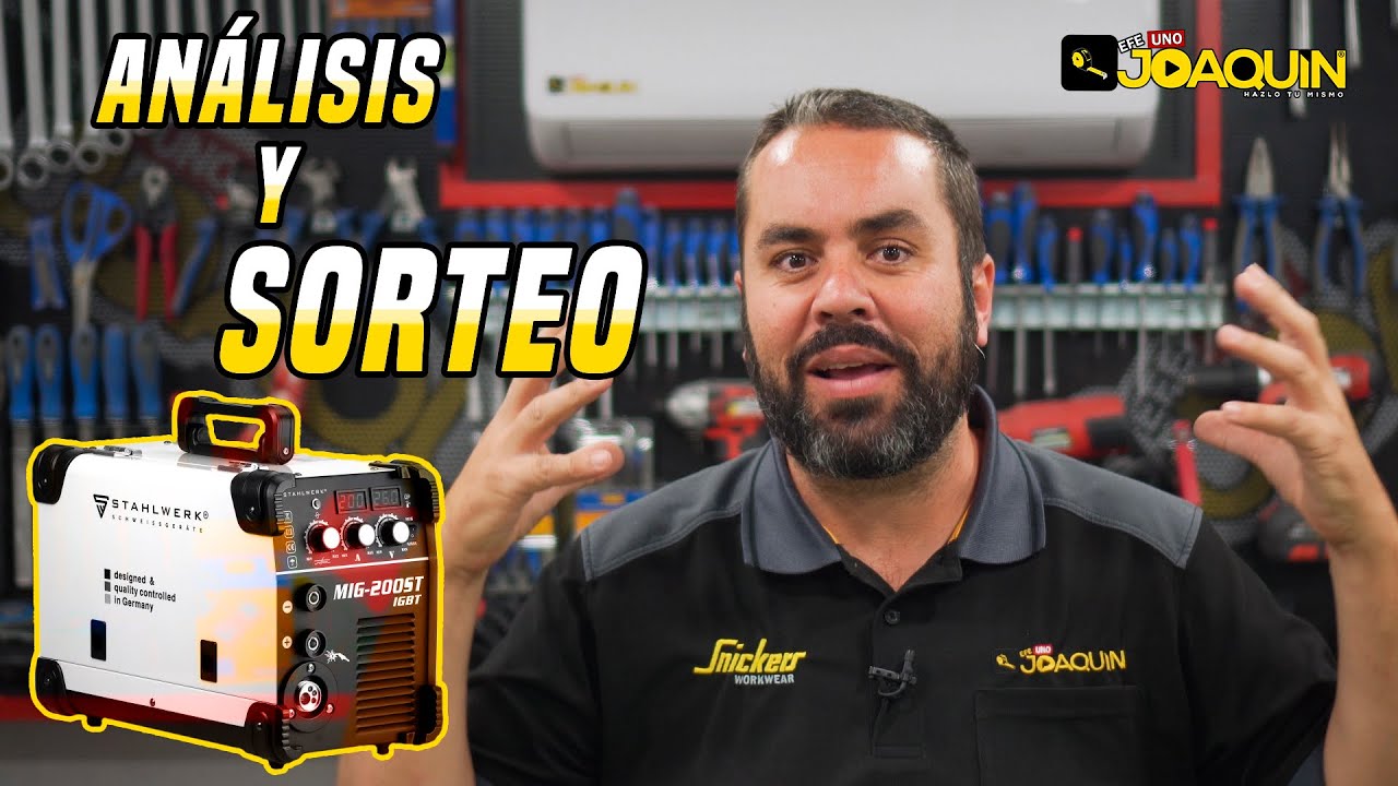 ¡¡¡EL MEJOR SOLDADOR MIG QUE HE PROBADO!!! - STAHLWERK MIG 200 ST