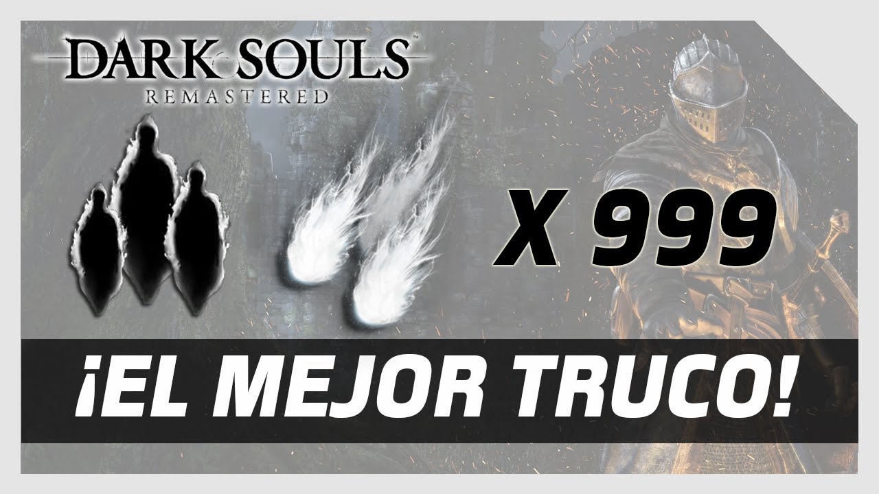 TRUCO / GLITCH para MULTIPLICAR ALMAS y HUMANIDADES en Dark Souls Remastered 🎮 (Funciona 2026)