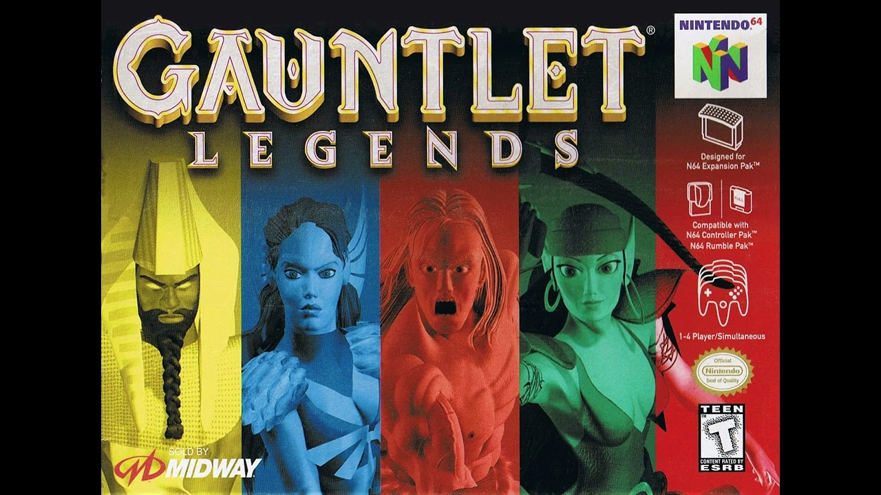 Gauntlet Legends (N64) Music - Mountain Dragon