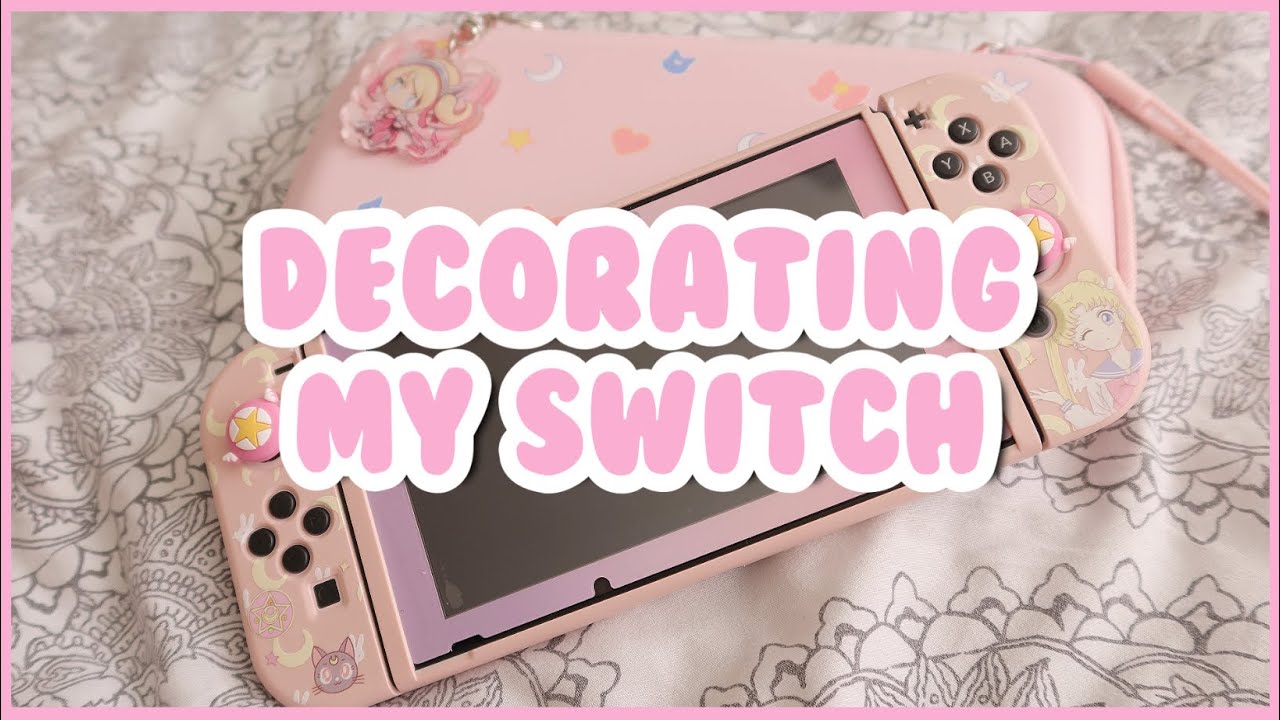 DECORATING MY NINTENDO SWITCH [SAILOR MOON THEME] 🌟
