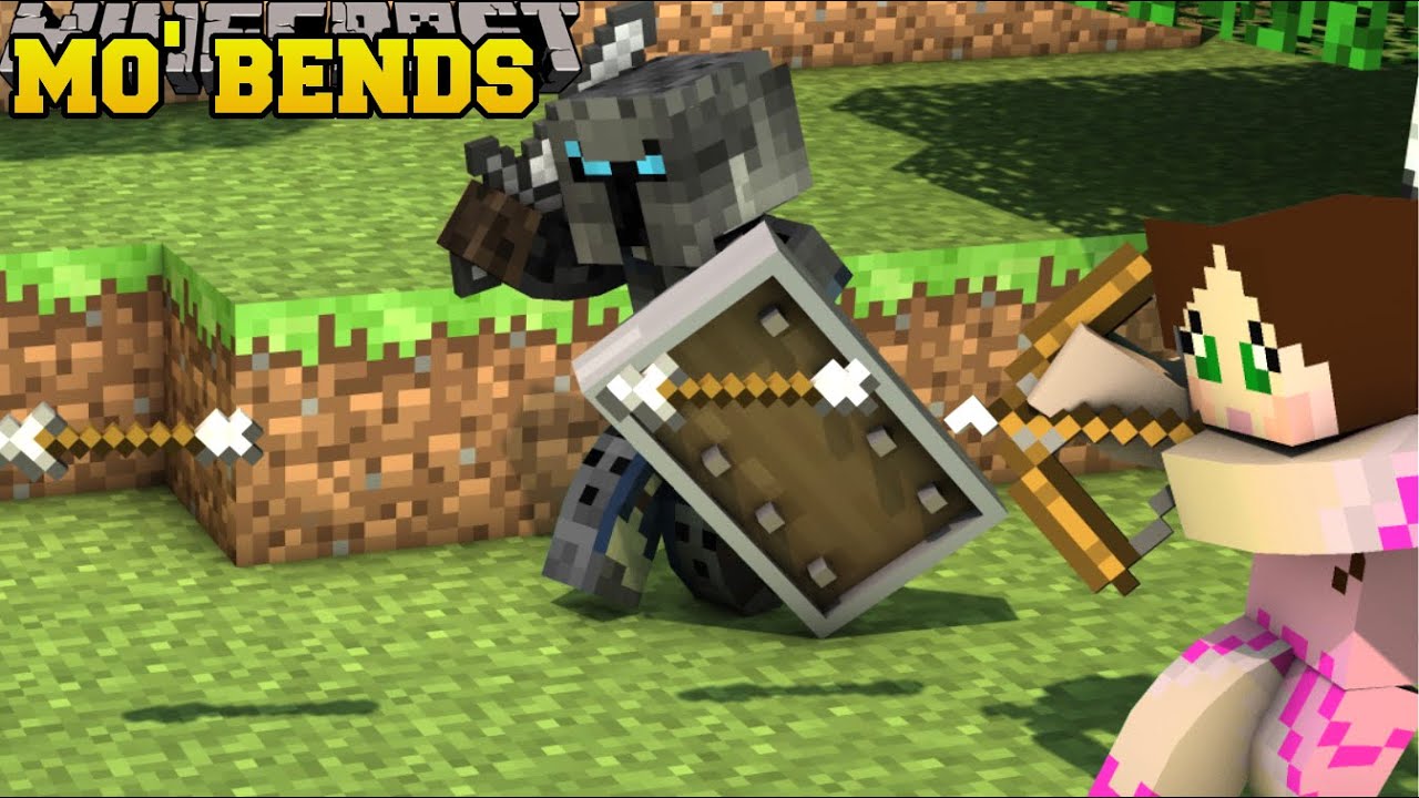 Minecraft: MO' BENDS (ЭПИЧЕСКИЕ АНИМАЦИИ ИГРОКОВ И МОБОВ!) Модификация