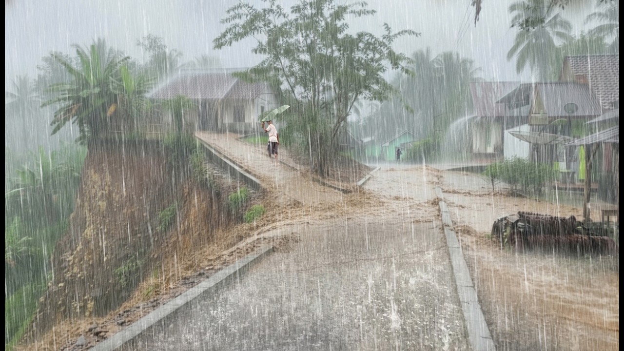 RAINSTORM FOR THE LOVE YOU CAN’T LET GO 🌧️⚡💔 Sleep Ambience  | Sleep instantly | Overcome insomnia