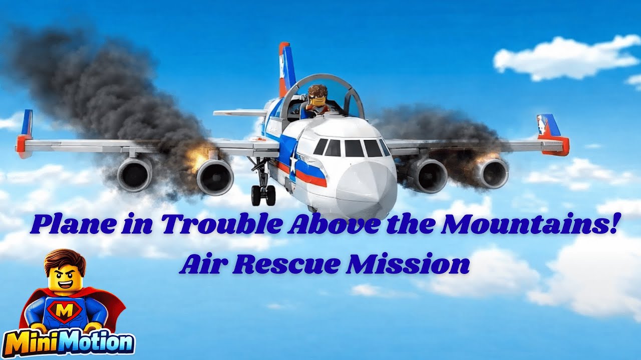 Emergency Plane Rescue in the Sky – LEGO Paw Patrol Adventure