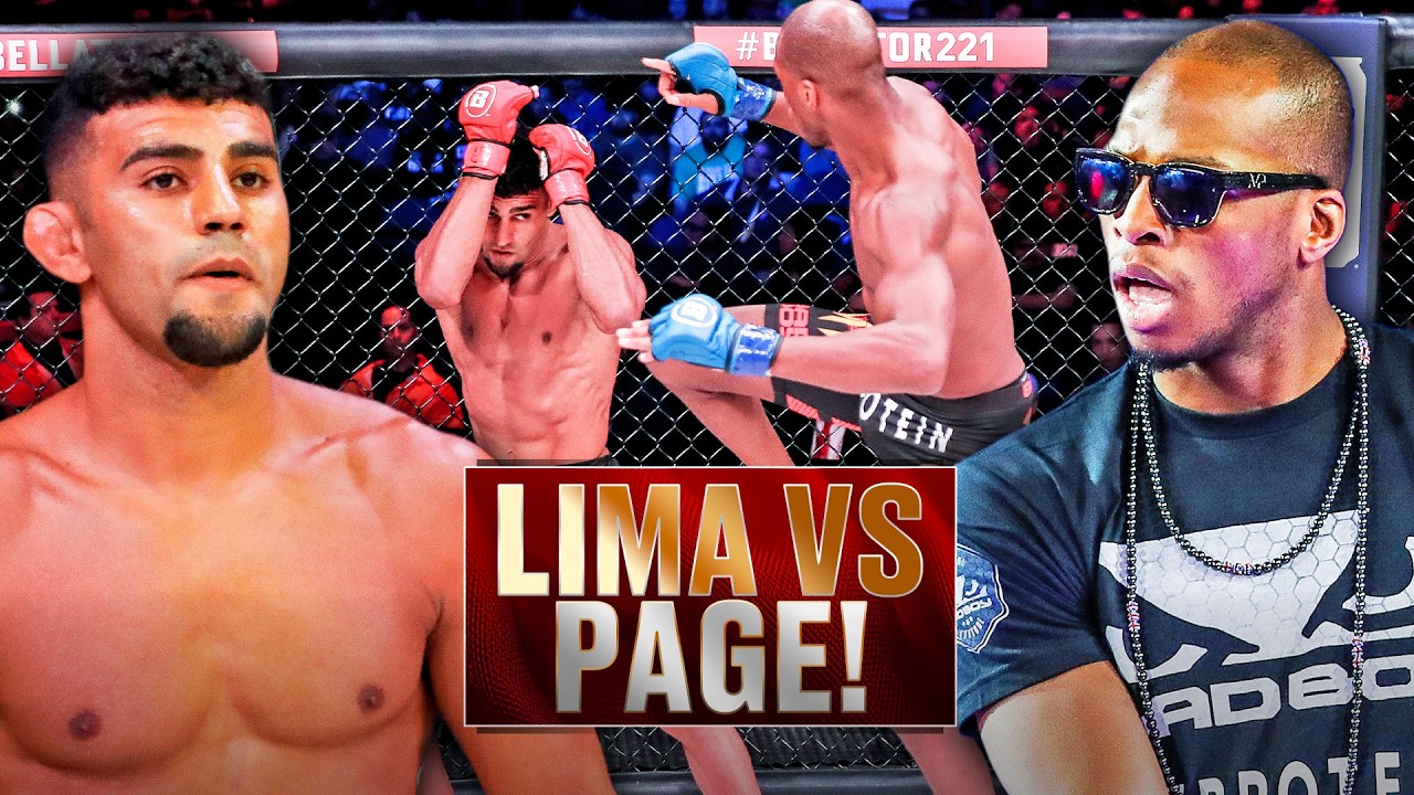 БЕЗ КОММЕНТАРИЕВ!!! | Майкл Пейдж против Дугласа Лимы | Полный бой | Bellator 221