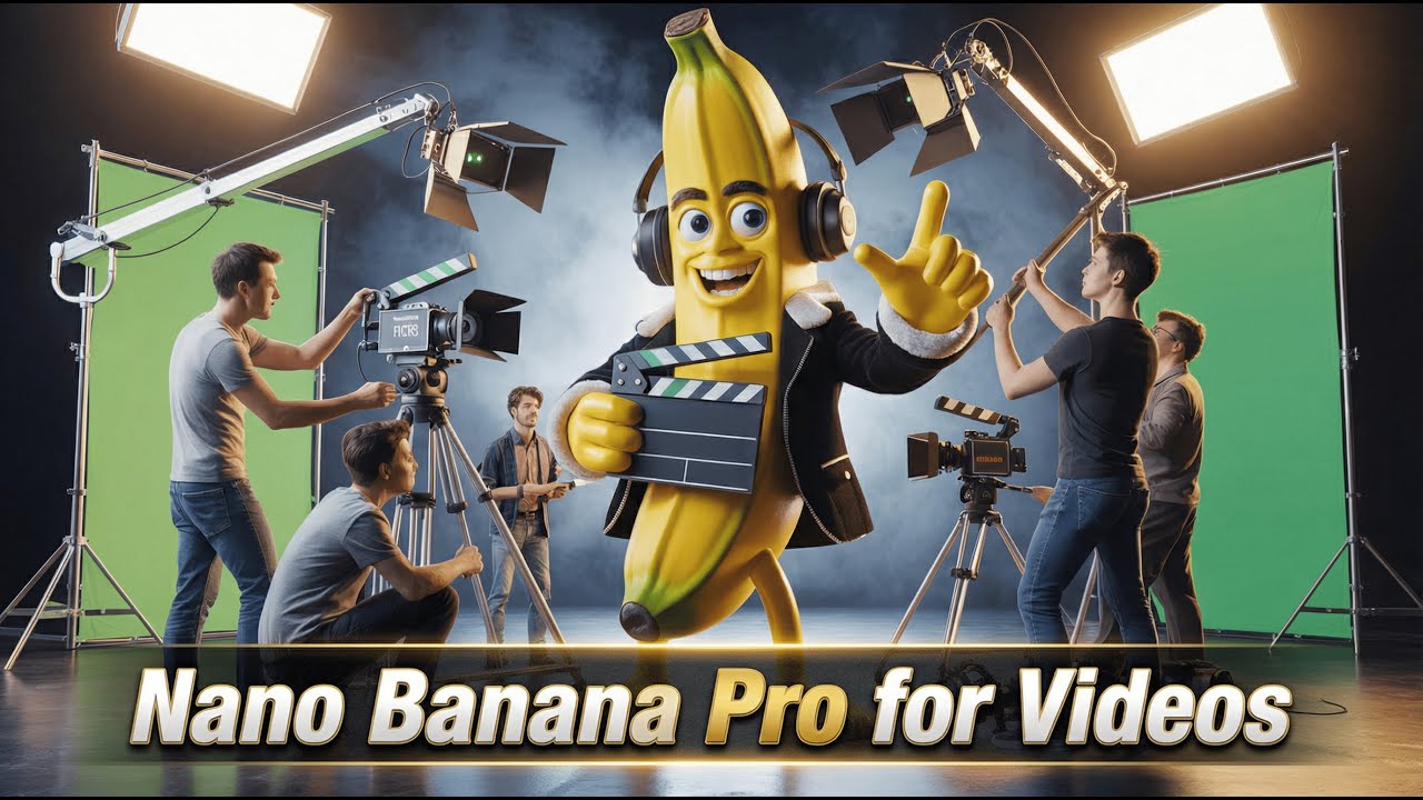 Nano Banana PRO для создания видео и рекламных роликов — 4 метода!