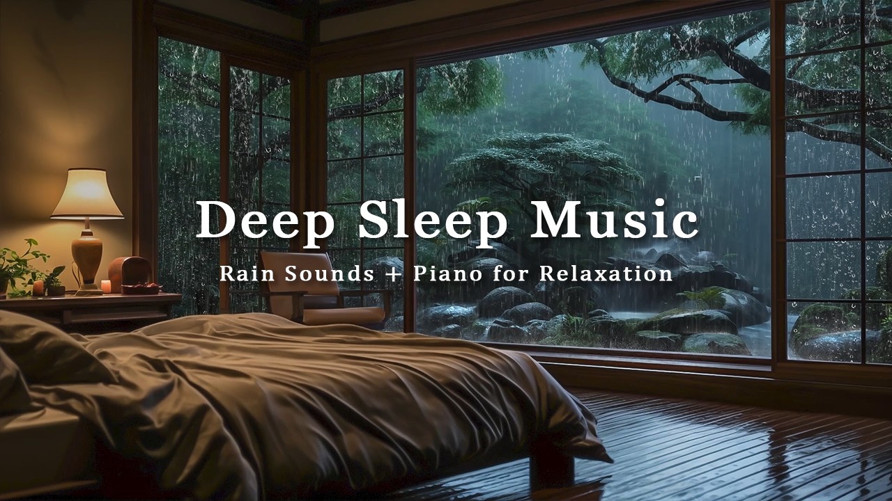 Soft Piano Music for Deep Sleep - Soft Rain and Piano Music for Deep Sleep, Anxiety Relief