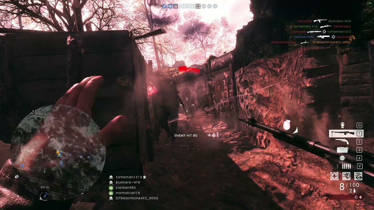 Battlefield 1 [PC] - 20/1 BAR Trench - WAR PIDGEONS - Argonne Forest