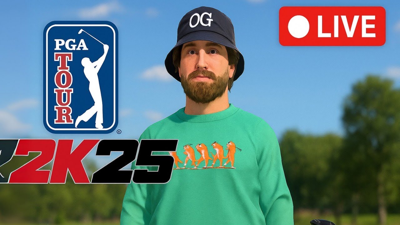 🔴LIVE | PGA Tour 2K25 Gameplay