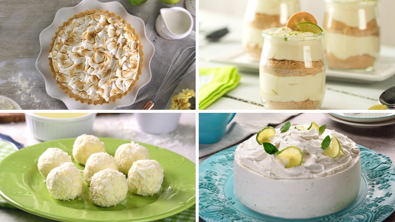 4 Formas de Preparar Pay de Limón | Recetas de postres
