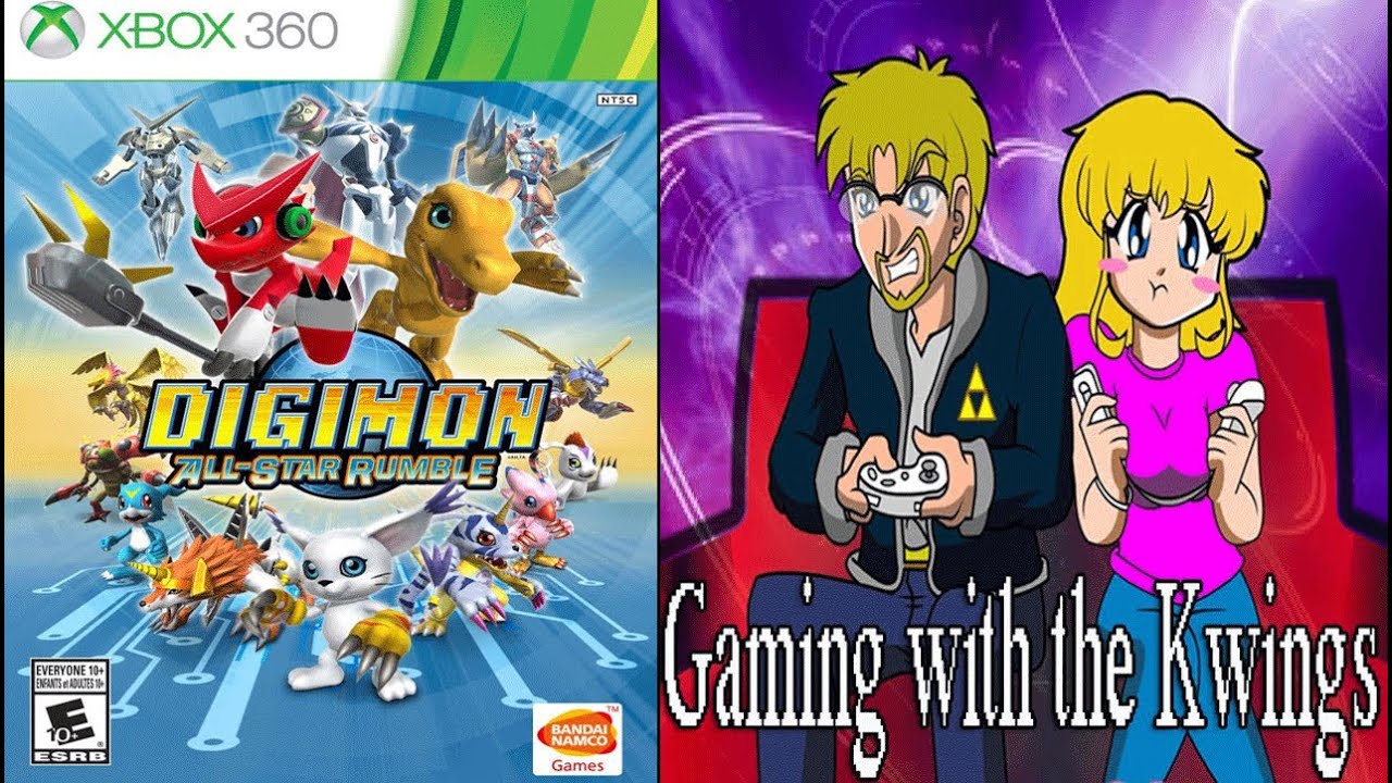 Digimon All Star Rumble (360) Gaming with the Kwings!