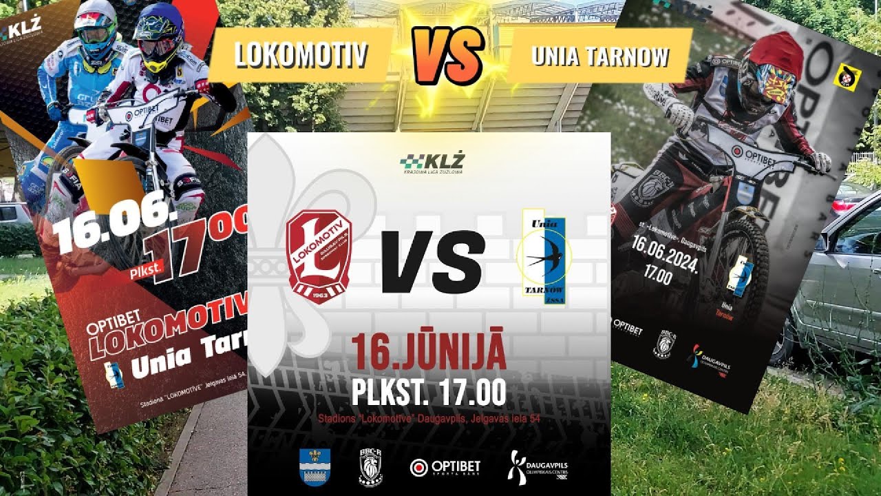 KLŽ Žužel Speedway Lokomotiv Daugavpils-Unia Tarnow 16.06.2024 Daugavpils