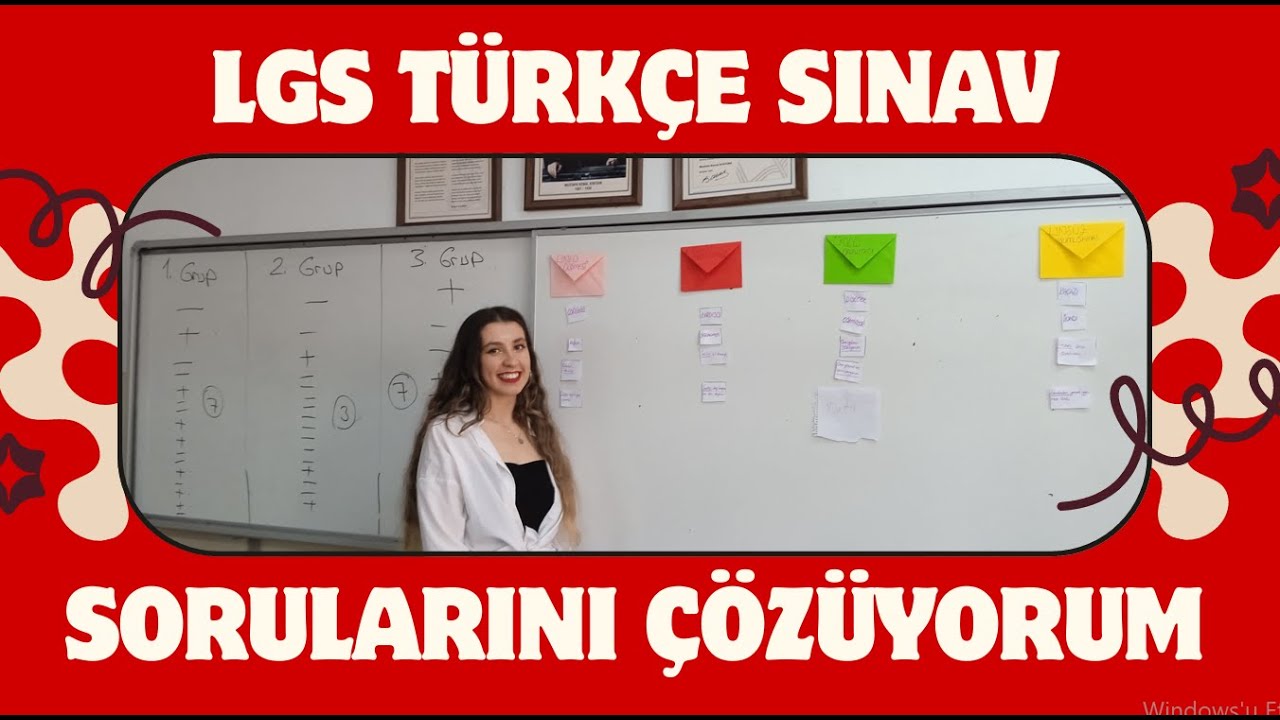 LGS ÇIKMIŞ SORULAR FİİLİMSİ