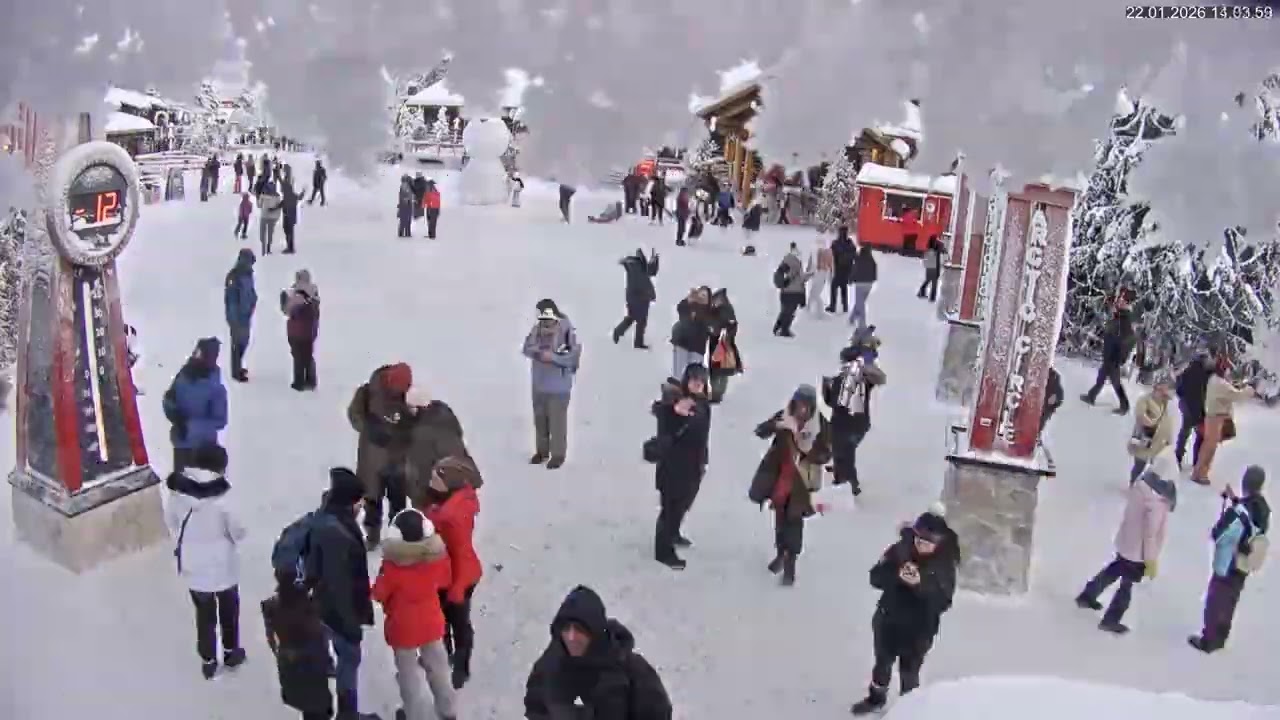 Finland - Santa Claus Village Timelapse 22.1.2026