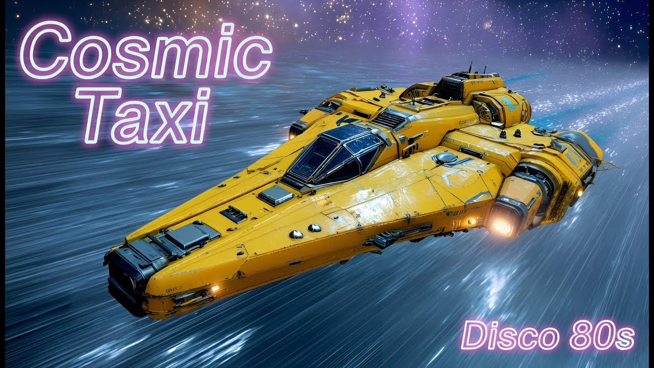 Cosmic Taxi | Neo Vallo | Официальное видео | Итало-диско 80-х: Путешествие сквозь галактику 🚖✨