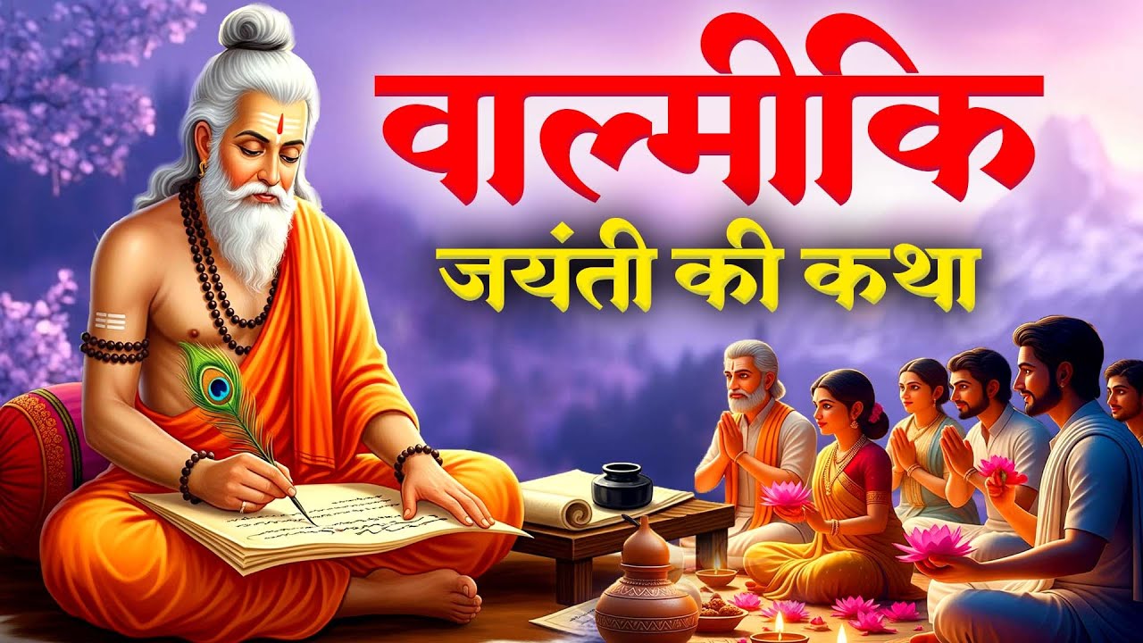 Valmiki Jayanti 2025 | महर्षि वाल्मीकि जयंती कथा ~ Maharishi Valmiki Katha | Valmiki Jayanti Katha