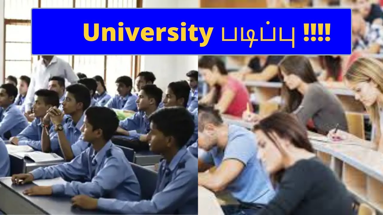 School vs University Education & Friends | School - University Series | Part 1 | Tamil