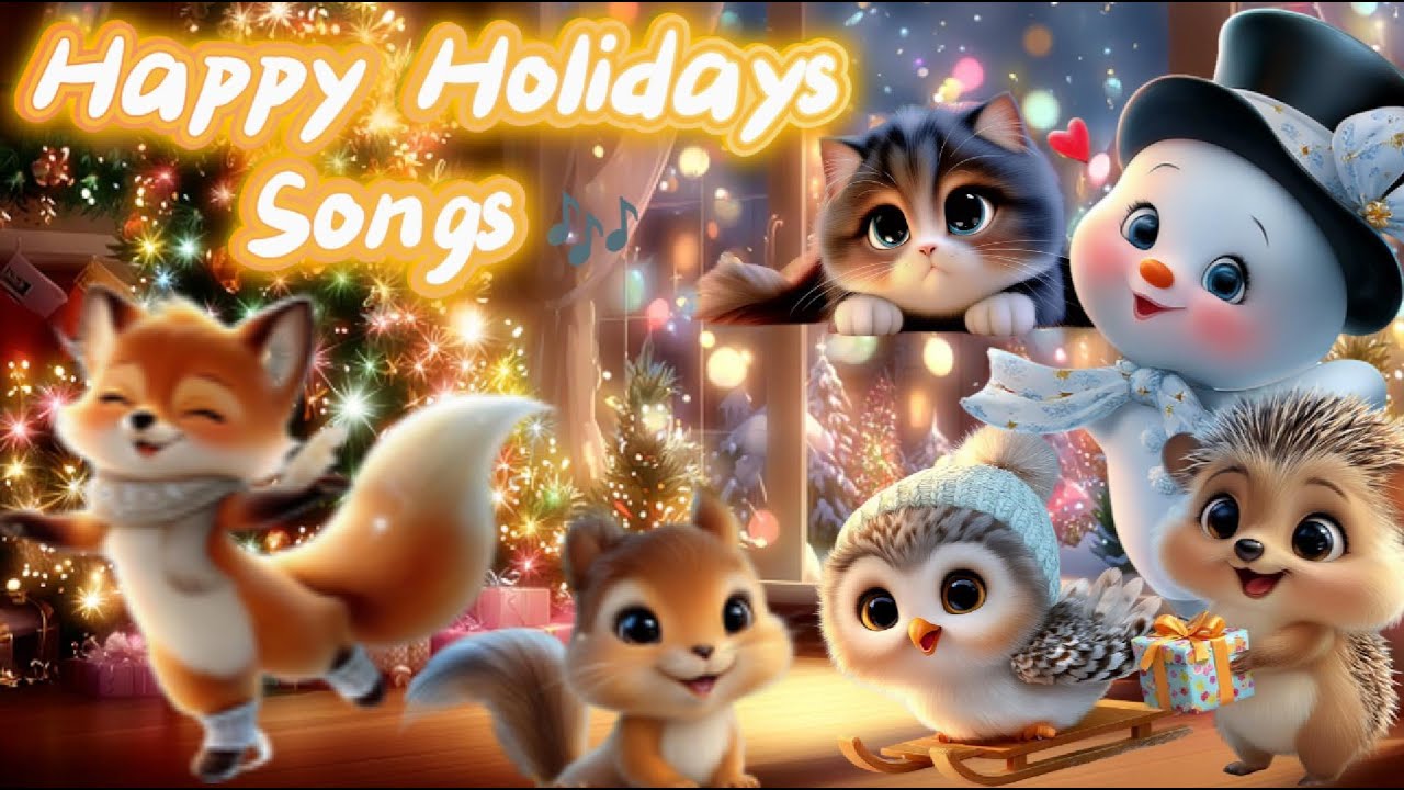 Festive Songs Collection for Kids 🎄 | Christmas & New Year Songs
