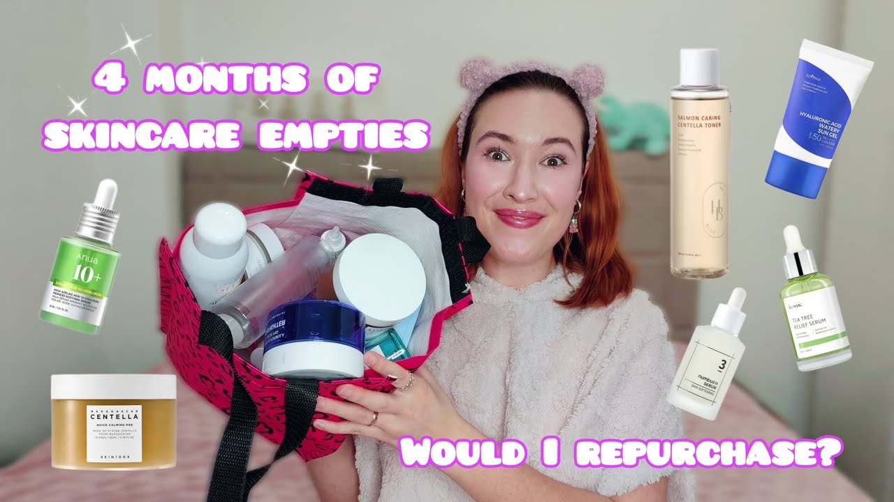 20+ SKINCARE EMPTIES 😻 Mostly K-beauty and affordable! WOULD I REPURCHASE OR NOT?