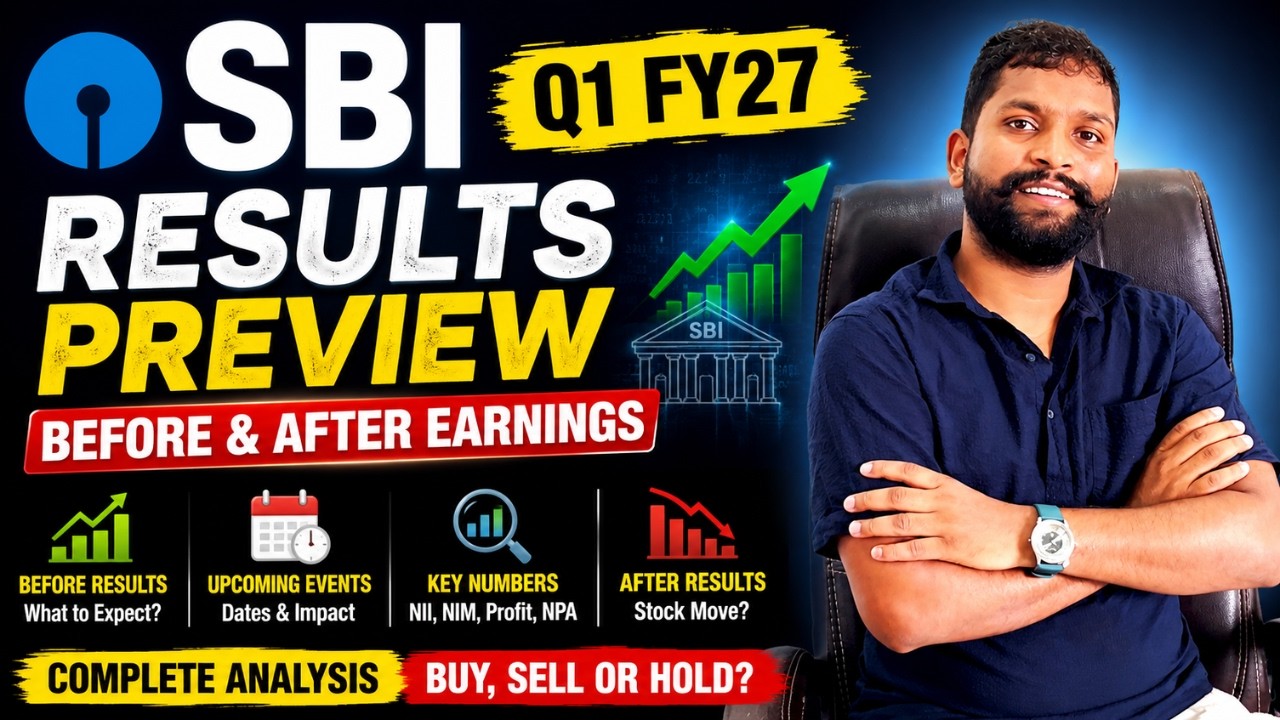 SBI Q1 FY27 Results Preview : What Will Happen Before & After Earnings? 🔥