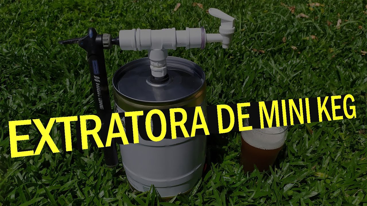 A MELHOR EXTRATORA DE MINI KEG: BARATA E PARA USAR COM CILINDRO OU BOMBA - Chachos Cervejeiros #11
