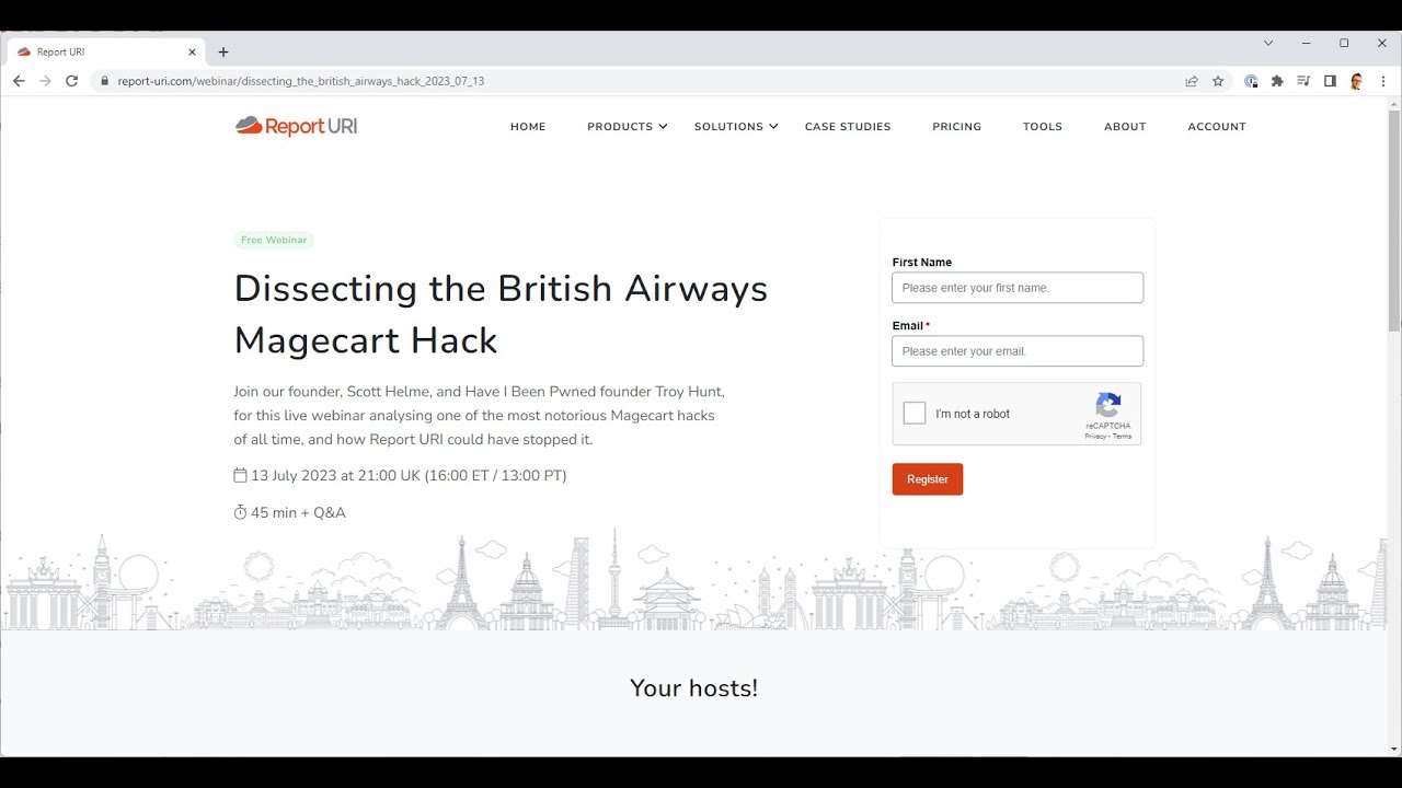 Free Webinar: Dissecting the British Airways Magecart Hack