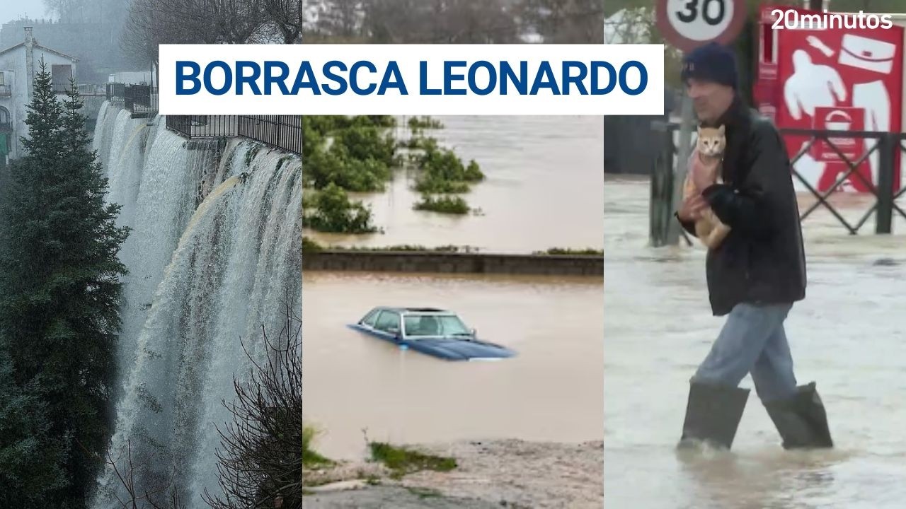 BORRASCA LEONARDO EN ANDALUC&Iacute;A: inundaciones, lluvia, viento y desalojos
