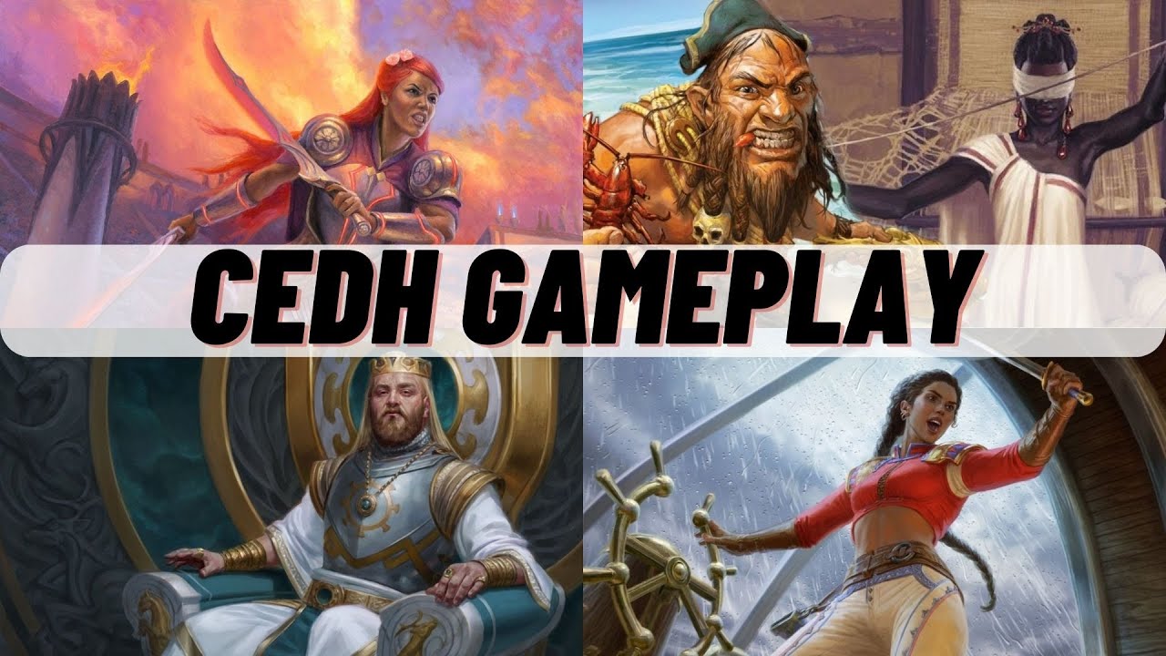 Najeela vs Tymna & Dargo vs Sisay vs Kenrith cEDH Gameplay