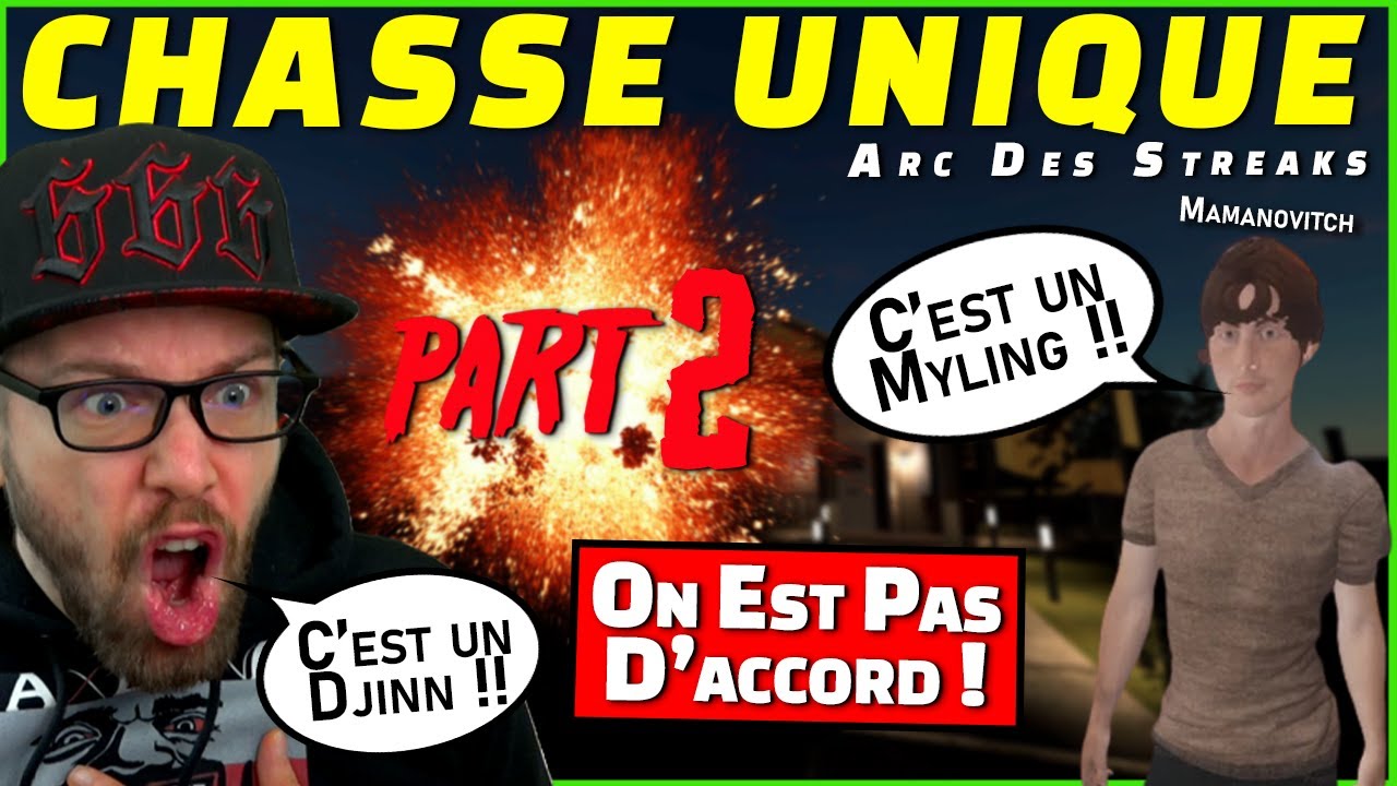 Chasse Unique 2: La Streak en Grand DANGER ! | Arc des Streaks - Phasmophobia FR
