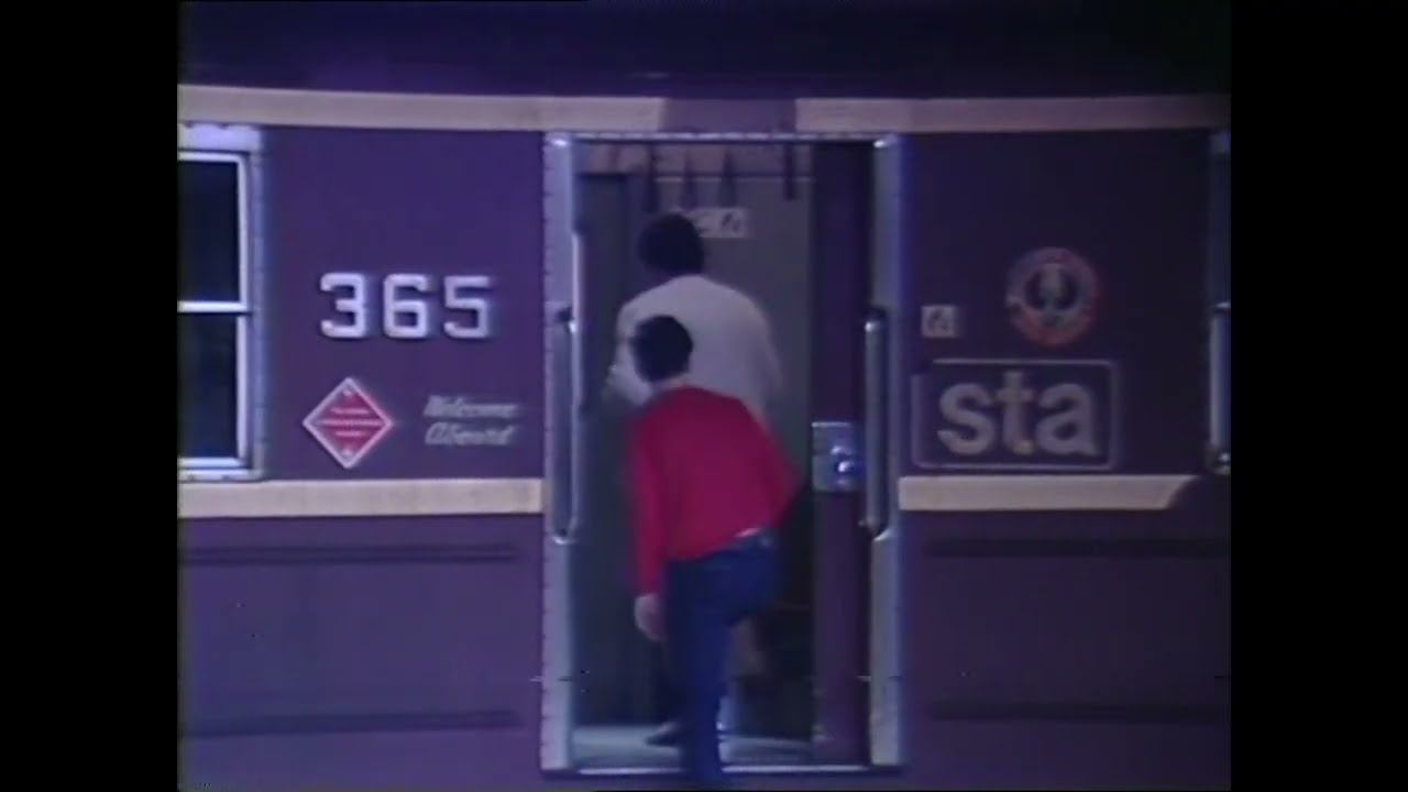 Redhen & 2000/2100 class railcars, STA staff and public at Adelaide Station, 520 on trip (no audio)