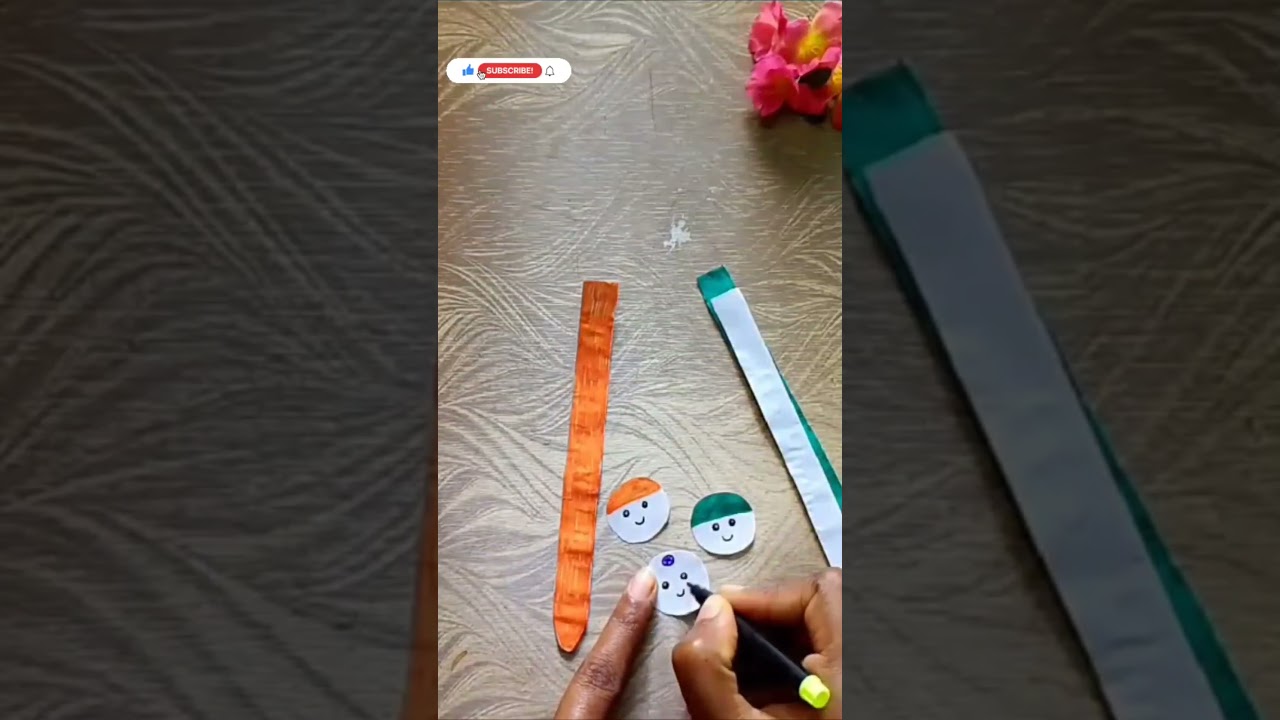 Republic day decoration craft🇮🇳🫡#shorts#youtubeshorts#public#trending#viral#homemade#decoration#flag