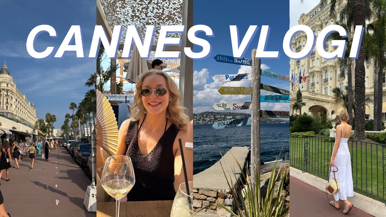 FLUNSSAA, SADEPILVIÄ JA ELÄMÄNI KALLEIN LOUNAS CANNESISSA | Etelä-Ranska vlogi 🇫🇷